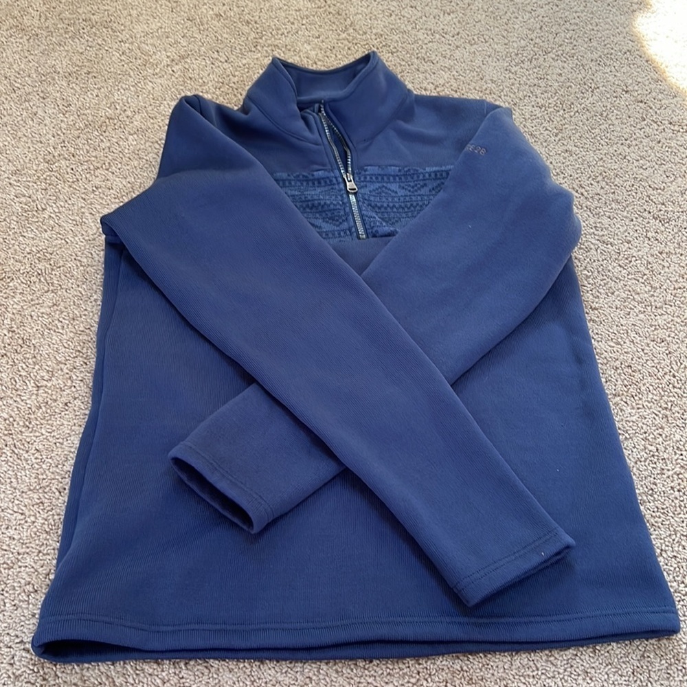 Dare 2 B mens medium axiom half zip fleece .